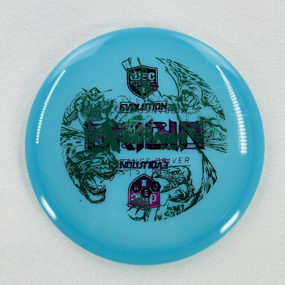 Discmania Evolution Origin Neo Midrange Disc Golf Blue Double Stamp Sweden 177g